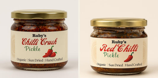 Chilli Combo – Stuffed & Crushed Red Chilli Pickle